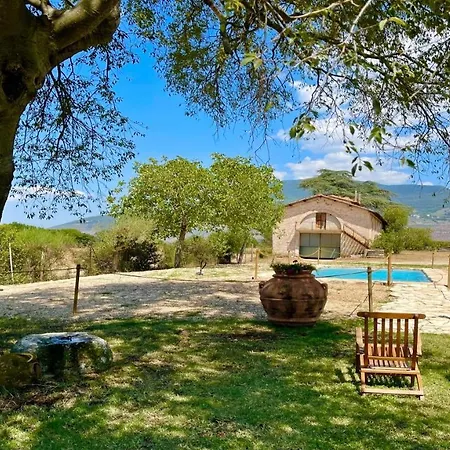 Exclusive Pool-open All Year-spoleto Biofarm-slps 8-village Shops, Bar1 Km 6 农家乐 Poreta