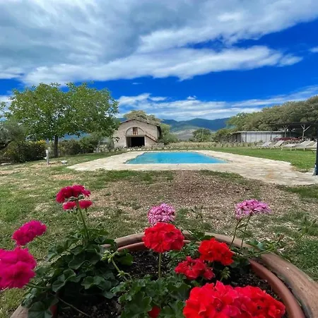 Exclusive Pool-open All Year-spoleto Biofarm-slps 8-village Shops, Bar1 Km 6 农家乐 *